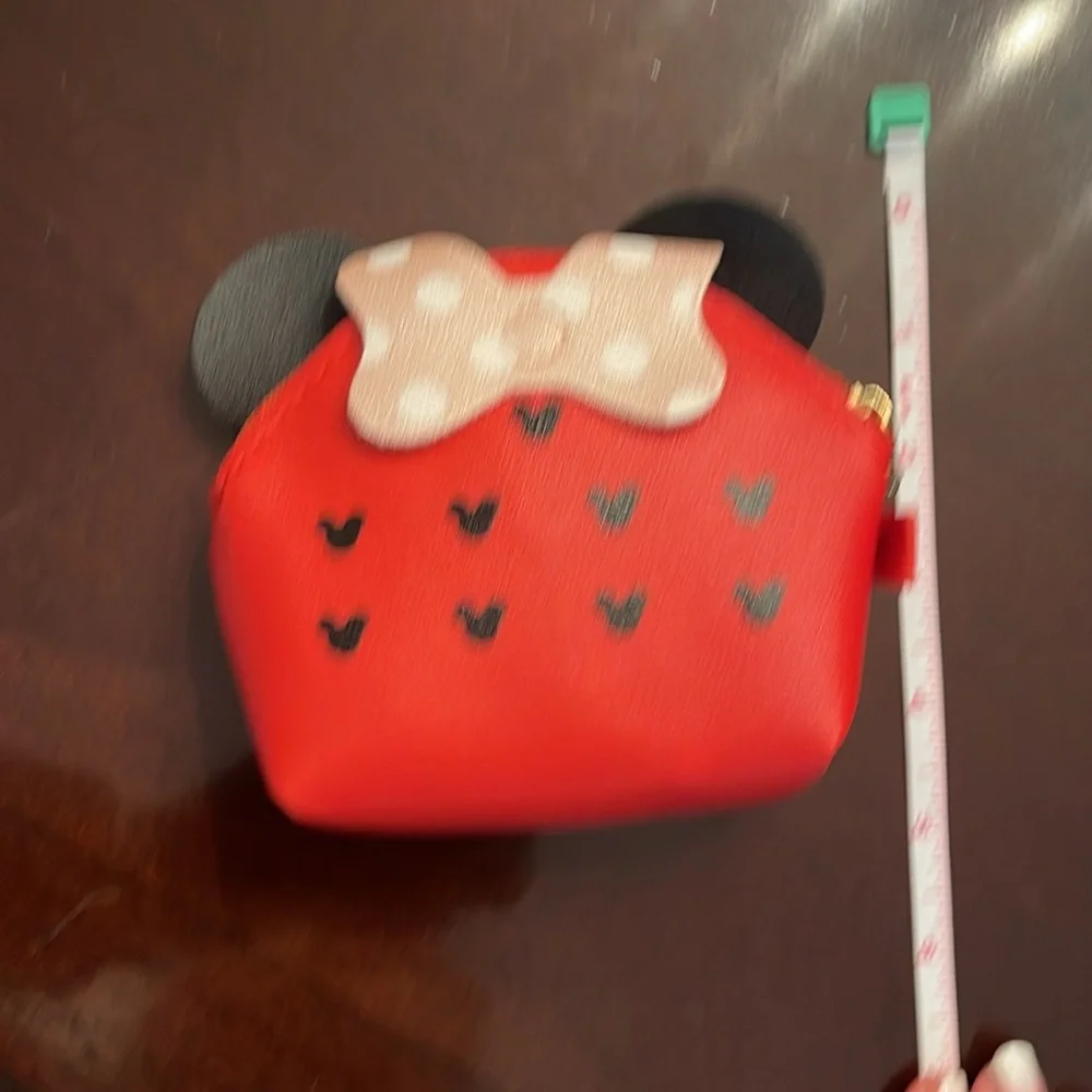 Red Minnie Mouse Coin Purse new
